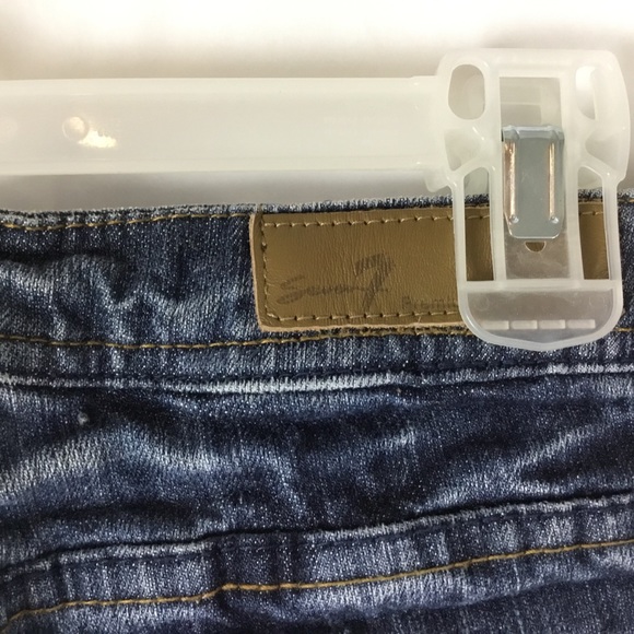 7 For All Mankind Women Jeans Low Rise Flare Sz 26 - Picture 7 of 8